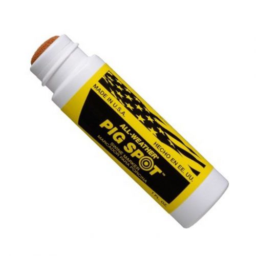 All Weather Pig Spot Dauber Marker Livestock Marker Swine ORANGE 1oz Made in USA