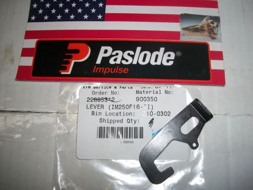 &#034;NEW&#034; PASLODE Part  # 900350 - Lever, Quick Clear