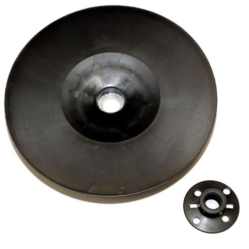 180mm backing pad &amp; nut for 180mm 7&#034; m14 angle grinder sander for sale