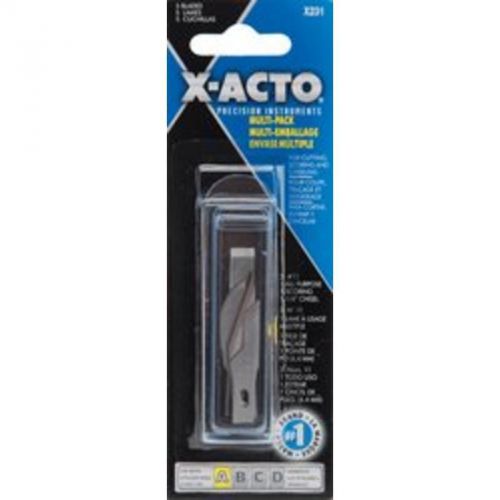 BLD KNIFE UTIL NO 1 X-ACTO ELMER&#039;S PRODUCTS Knife Blades - Hobby X231