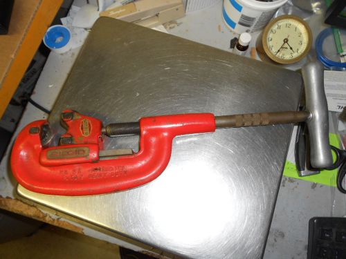 Ridgid 2A Heavy Duty Pipe Cutter 1A 1/8&#034; - 2&#034; Pipes