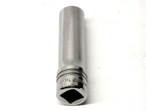 Williams 1/2&#034; Drive 9/16&#034; 12-point Deep Socket SD-1218