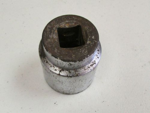 Crescent professional 1 9/16&#034; socket 12 point 3/4 drive industrial chrome for sale