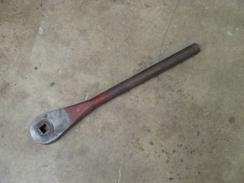 Lowell wrench 3/4&#034; female drive ratchet Model #25 20&#034; OAL