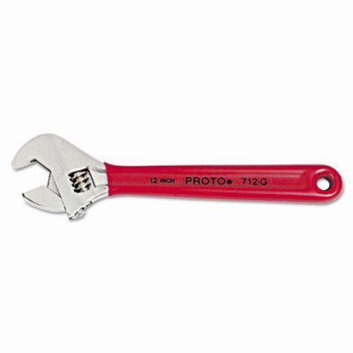 Proto Cushion Grip Adjustable Wrench, 12in Tool Length (PTO712G)