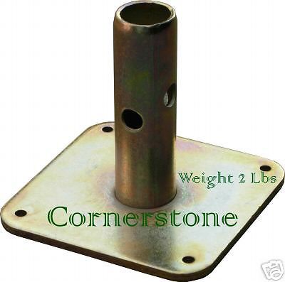 Quality 5&#034;x5&#034; square scaffolding base set of 4 scaffold safety base plates cbm for sale