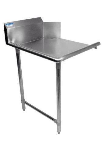 Commercial Stainless Steel 24&#034; Left Side Clean Dish Table NSF