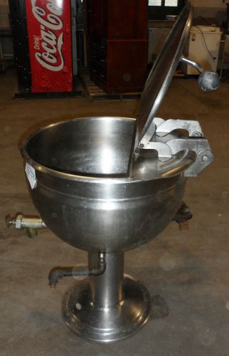 HD COMMERCIAL  &#034;LEGION&#034; STAINLESS STEEL 20 GAL DIRECT STEAM FLOOR STAND KETTLE