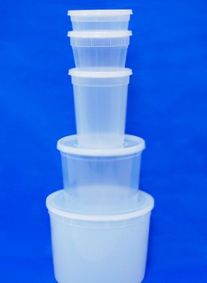 8 oz Plastic Deli Container