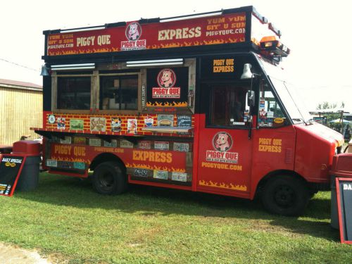 Food truck barbque with smoker fresh build ready to sell food look here now wow for sale