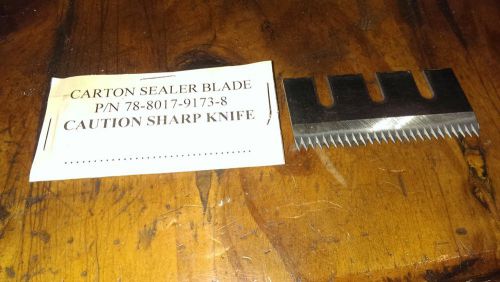 NEW SCOTCH TAPE CARTON SEALER BLADE KNIFE dimension 2 5/8&#034; x 1 1/4&#034;