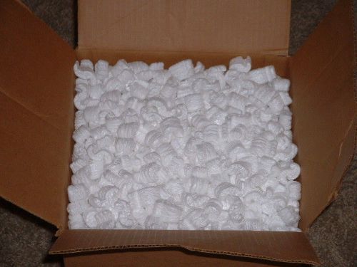 WHITE  FOAM  PEANUTS   IN 12 X  12 X  12   BOX