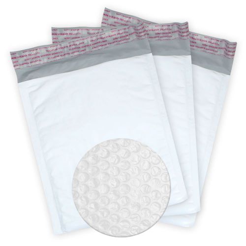 15 #0 6.5 x 10 Extra-Wide Padded Poly Bubble Mailers DVD CD Shipping Envelope