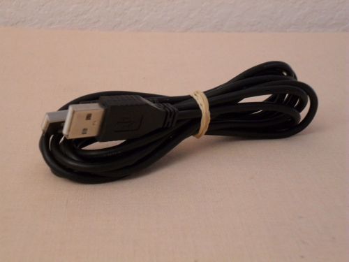 USB cable connecting MyWeigh UltraShip U-2 Scale to PC Computer for Power/Readin