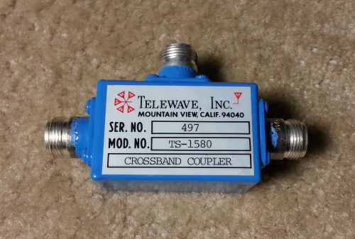 Telewave TS-1580 Crossband Coupler - 150 Watts - 132-174 MHz &amp; 806-902 MHz
