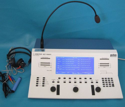 Madsen Orbiter 922 Version 2 Clinical Diagnostic  Audiometer  2 Channel       #4