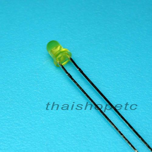 20 x LED Yellow Color Round 3mm Transparent Lens