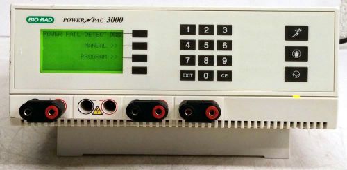 BIO-RAD POWERPAC 3000 1000V ELECTROPHORESIS POWER SUPPLY