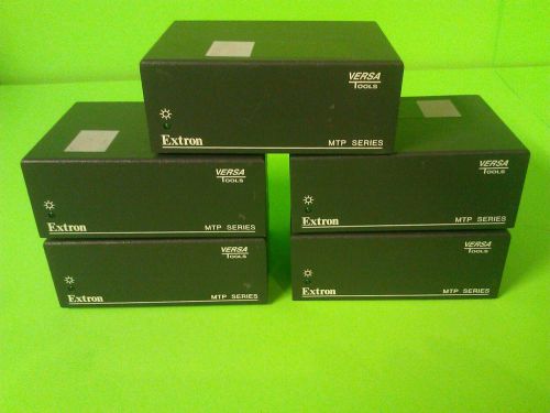 Lot of 5 Extron Versa Tools MTP Series MTP T 15HD A Audio Video Transmitter