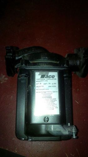 Taco 0011-f4 pump,circulator,1/8 hp for sale