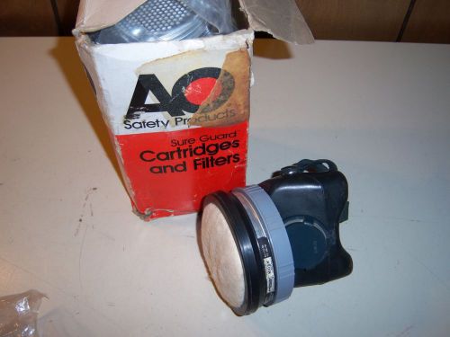 AO Mask with Full Box of Sure Guard Cartridges &amp; Filters