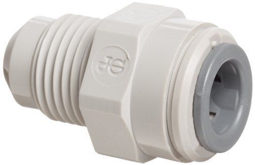 John guest acetal copolymer tube fitting  straight adaptor  1/4&#034; tube od x 1/4&#034; for sale