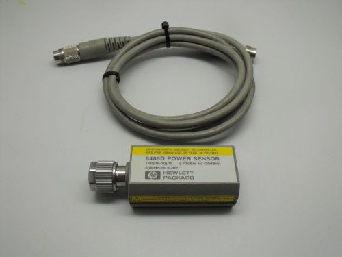 AGILENT / HP 8485D Diode Power Sensor 50 MHz - 26.5 GHz w/ 11730B Cable