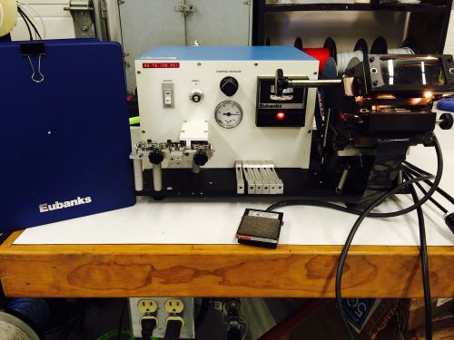 Eubanks TAB 67200 Automatic Wire &amp; Tube Marking Machine/Marker  Stamping Machine