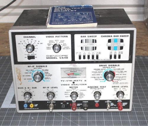 Sencore Model VA48 TV-VTR-MATV &amp; Video Signal Analyzer