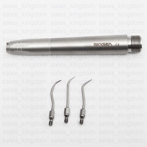 G-Type Dental Super Sonic Air Scaler Scaling Handpiece Fit KAVO 2 HOLE &amp; 3 tips