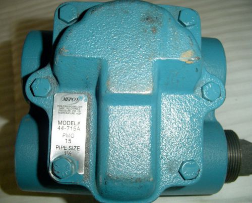 New~~mepco 44-715 - 1-1/2&#034; cast iron float &amp; thermostatic steam trap for sale