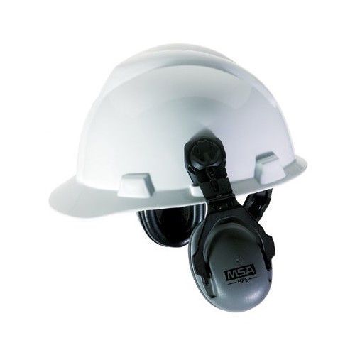MSA Sound Control™ Cap Earmuffs - cap mount ear muffs forslotted caps hpe style