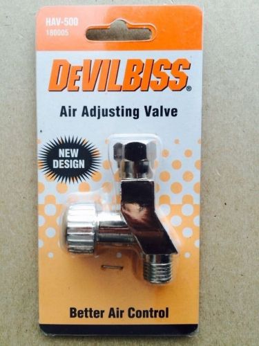 Devilbiss HAV-500 Air Adjusting Valve, brand new!