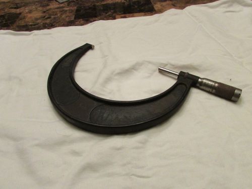 BROWN &amp; SHARP 5-6&#034; MICROMETER