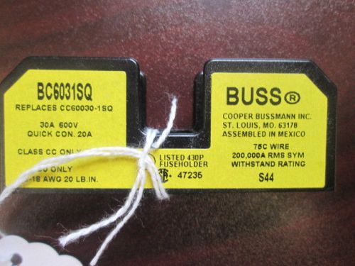 Bussman fuse holder BC6031SQ