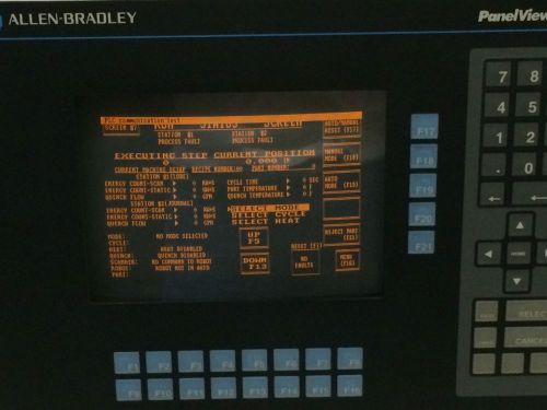 Allen Bradley Panelview 1200 Terminal, 2711-KC1, Series A, Rev F
