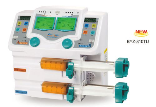 Veterinary Digital Double Channel Injection Syringe Pump Medical Record Query CE