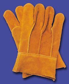 Economic Leather Cowhide Work Gloves
