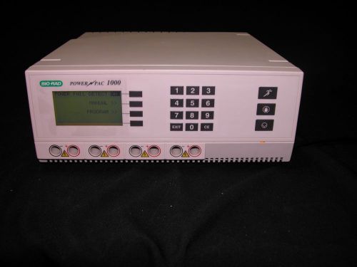 Bio-RAD PowerPac 1000 5-1000v Electrophoresis Adjustable Voltage Power Supply