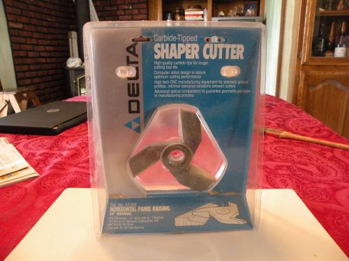 Shaper cutter - Delta 42-012 flat raised panel cutter