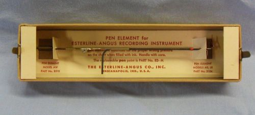 NOS Esterline Angus 8510 Pen Element 3154 for Graphing/Recording DC Ammeter
