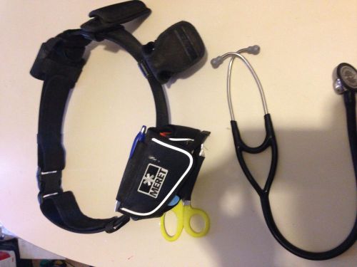 Ems emt paremedic uncle mike meret duty belt holster kit with stethoscope for sale