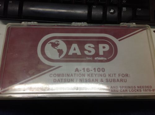A-16-100 asp auto security prod.auto keying kit for nissan &amp; subaru 1970-1989 for sale