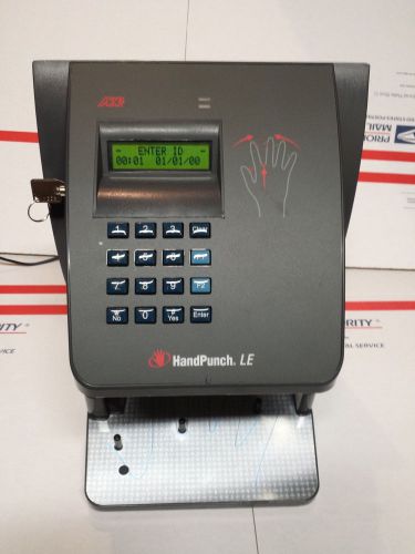 Ir ingersoll rand recognition systems hand reader handpunch hp-2000 automation for sale