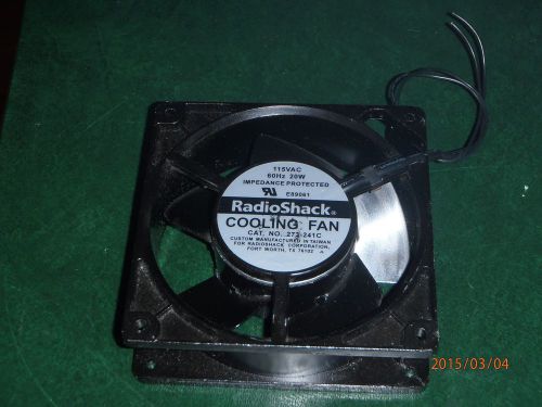 Radio Shack / Archer 273-241C Brushless Cooling Fan 4&#034; 120 VAC 60Hz