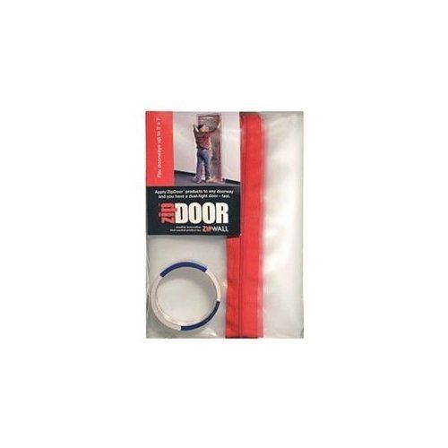 ZIPWALL ZDS Zip Door Standard Doorway Dust Containment Kit, Free Shipping, New