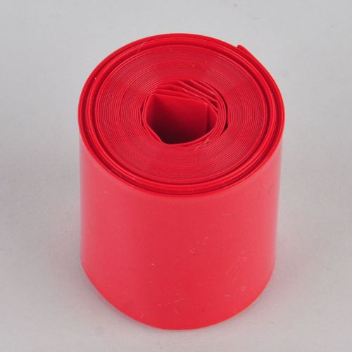 18.5mm 2m Roll PVC Battery Wrap Heat Shrink Tubing Battery Wrap Tube Red