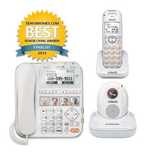 Brand new - vtech careline home phone corded/cordless for sale
