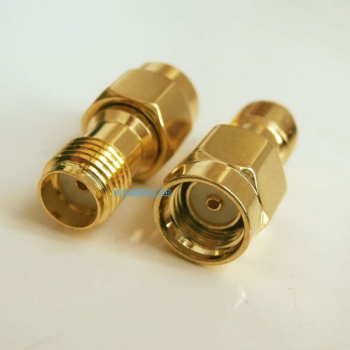 SMA female jack to RP-SMA male jack center RF coaxial adapter connector