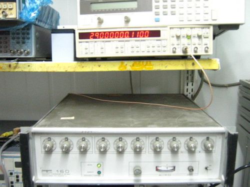 RF PTS FRQ Synthesizer 0.61-160MHz 1Hz resolution CALIBRATED TESTED